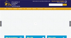 Desktop Screenshot of icpasrilanka.com