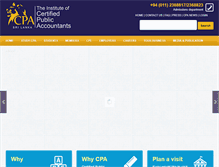 Tablet Screenshot of icpasrilanka.com